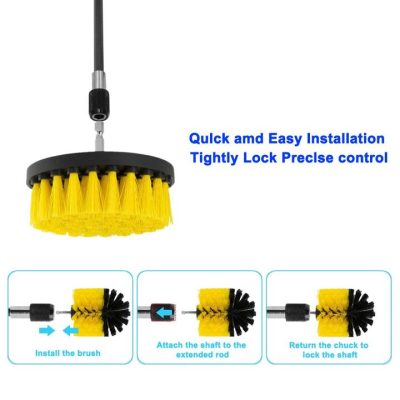 DRILL BRUSH ATTACHMENT SET,DRILL BRUSH ATTACHMENT,DRILL BRUSH,PIECE DRILL BRUSH ATTACHMENT SET