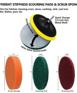 DRILL BRUSH ATTACHMENT SET,DRILL BRUSH ATTACHMENT,DRILL BRUSH,PIECE DRILL BRUSH ATTACHMENT SET