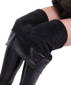 S-shaped,Leather Leggings,PU Leather Leggings,S-shaped PU Leather Leggings
