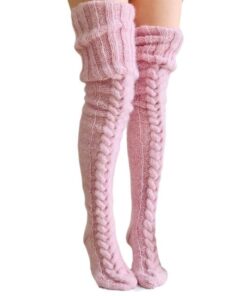 Thigh High Stockings,High Stockings,Thigh High,Knitted Thigh High Stockings