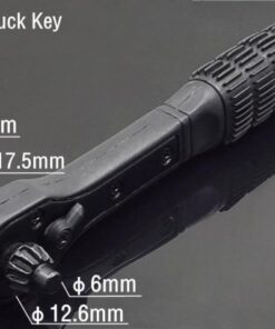 Ratchet Spanner,Drill Chuck Key,2 in 1 Drill Chuck Key Wrench Dual Use Ratchet Spanner