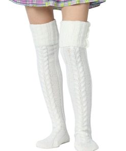 Thigh High Stockings,High Stockings,Thigh High,Knitted Thigh High Stockings