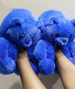 Comfy Teddy Bear,Teddy Bear Plush Slippers,Plush Slippers