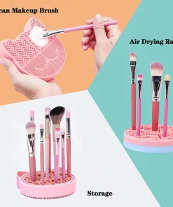 Silicone Makeup Brush,Silicone Makeup Brush Cleaner,Silicone Makeup,Silicone Makeup Brush Cleaner And Storage Rack