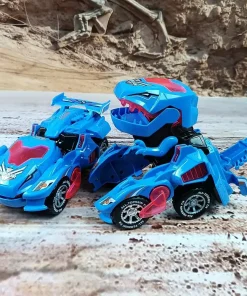 Transforming Dinosaur Car
