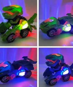 Transforming Dinosaur Car