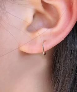 Thin Nose Hoop Ring,Thin Nose Hoop