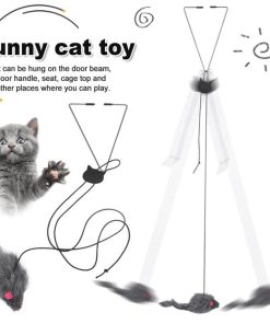 black mouse,cat black,Hanging door type cat black mouse