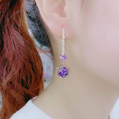 Rose Earrings