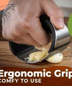 Stainless Steel Garlic Presser,Garlic Presser