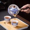 Tea Maker,360 degree Porcelain Tea Maker