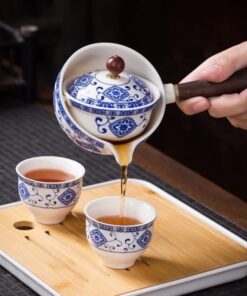Tea Maker,360 degree Porcelain Tea Maker