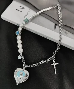 Goddess Necklace,Irregular Goddess Necklace