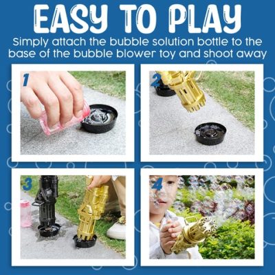 Fun Bubble,Bubble Gun,Mega Fun Bubble Gun