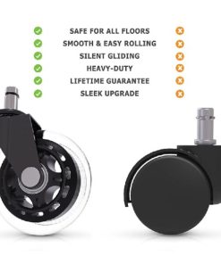 Caster Office Chair,Office Chair Wheels,Caster Office Chair Wheels Set