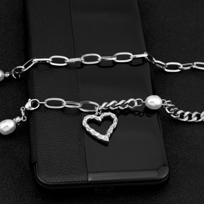 Heart Choker,Pearl-Heart,Baroque Pearl