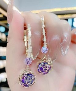 Rose Earrings