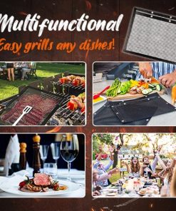 BBQ Bag,Non-Stick Reusable BBQ Bag