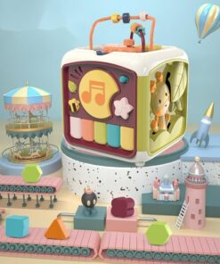 Activity Cube,7 in 1 Activity Cube