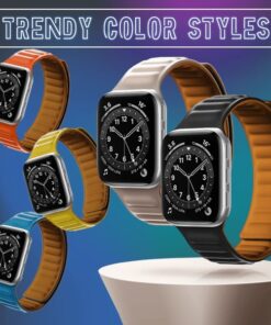 Magnetic Wristband Watch For Apple