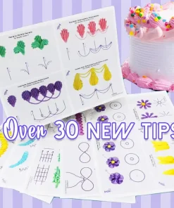 Cake Decorating Practice Board,Cake Decorating Practice