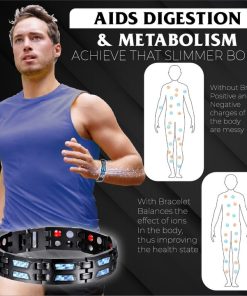 Magnet Bracelet,CarbonBlue Magnet Bracelet