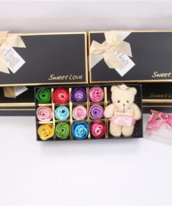 Rose Soap,Soap Bear,Rose Soap Bear