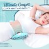 Back Support Cushion,Ergonomic Streamline Back Support Cushion