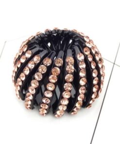 Rhinestone Birds Nest Hairpin