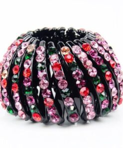 Rhinestone Birds Nest Hairpin