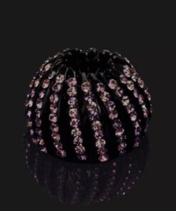 Rhinestone Birds Nest Hairpin