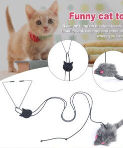 black mouse,cat black,Hanging door type cat black mouse