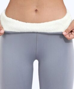 Velvet Leggings,High Waist Thick Velvet Leggings