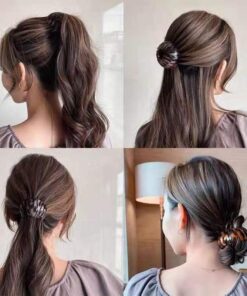 Lazy Bird's Nest Plate Hairpin