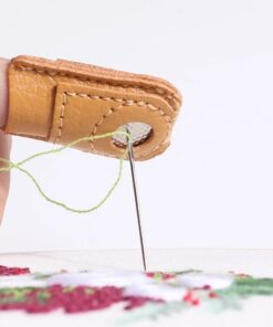 Leather Sewing Thimble Finger Cot