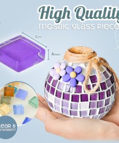 Mosaic Flower Vase,Mosaic Flower