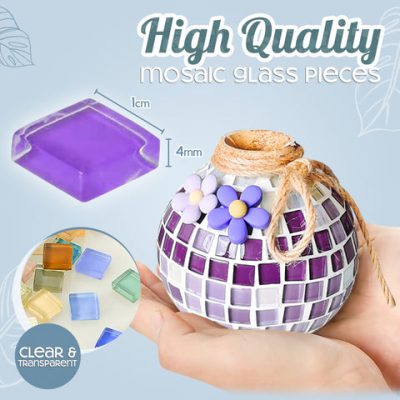 Mosaic Flower Vase,Mosaic Flower