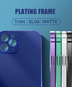 Matte Case,Case Cover,Metal Frame Matte Case Cover