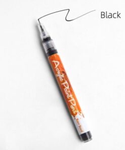 Felt Pen,Ultra Thin Curve Manicure Felt Pen