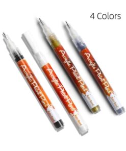 Felt Pen,Ultra Thin Curve Manicure Felt Pen