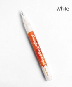 Felt Pen,Ultra Thin Curve Manicure Felt Pen