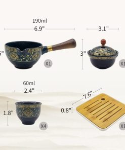 Tea Maker,360 degree Porcelain Tea Maker