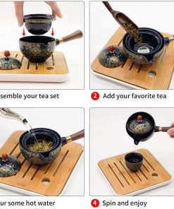Tea Maker,360 degree Porcelain Tea Maker