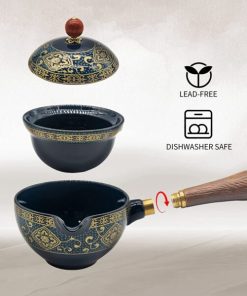 Tea Maker,360 degree Porcelain Tea Maker