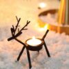Reindeer Tea Light Holders,Tea Light Holders