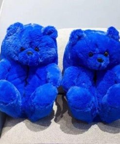 Comfy Teddy Bear,Teddy Bear Plush Slippers,Plush Slippers