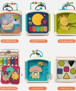 Activity Cube,7 in 1 Activity Cube