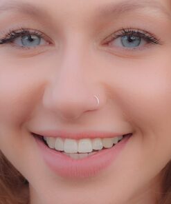 Thin Nose Hoop Ring,Thin Nose Hoop