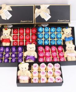 Rose Soap,Soap Bear,Rose Soap Bear