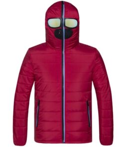 Hooded Winter Jacket,Winter Jacket with Glasses,Jacket with Glasses